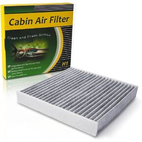 Cabin Air Filter JH728, Fits 2008-2011 Accent, 2007-2016 Elantra, 2013-2014 Elantra Coupe, 2014-2018 Forte, 2014-2017 Rondo, Canada, CF10728, CP728, 97133-2H000, 97133-2H001, A7F79-AQ000 in Kuwait