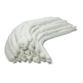 Oil Only Absorbent Socks – Snake to soak up Any Oil, Diesel, Fuel or Hydrocarbon Based fluids – Repels Water - 3" x 48" – Absorbing up to 10 Gallons – Clean Oil Spills (Pack of 10) in Kuwait