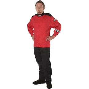 G-Force 4126SMLRD GF 125 Red Small Single Layer Racing Jacket in Kuwait