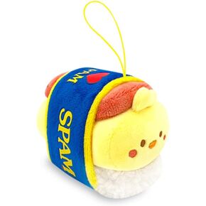 Anirollz Stuffed Animal Plush Keychain - Official SPAM Musubi Plush Toy |Soft, Squishy, Warm, Cute, Comfort, Safe| Pillow with Puppy - Birthday Deco Graduation Gift 4" Puppiroll in Kuwait