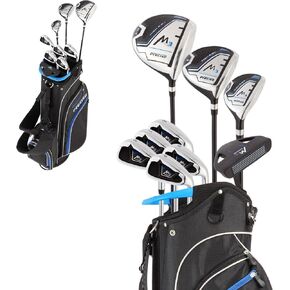 Precise M3 Men’s 14-Piece Golf Set – 460cc Driver, Wood, Hybrid, 6-PW Irons, Putter, Stand Bag, 3 Headcovers and Cover - RH in Kuwait