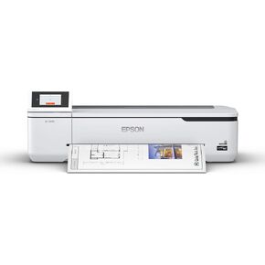 طابعة Epson SureColor T3170M مقاس 24 بوصة فائقة السرعة وصغيرة الحجم، واتصال لاسلكي وWi-Fi Direct® مدمج، وماسح ضوئي بعرض 24 بوصة بدقة 600 نقطة في البوصة، وCAD، ومخططات، وهندسة، ورسومات، ومتعددة الوظائف، وراسمة، أبيض in Kuwait