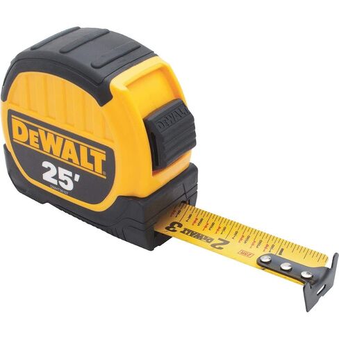 DWHT36107 25FT Tape Measure Yellow, 25-Foot in Kuwait