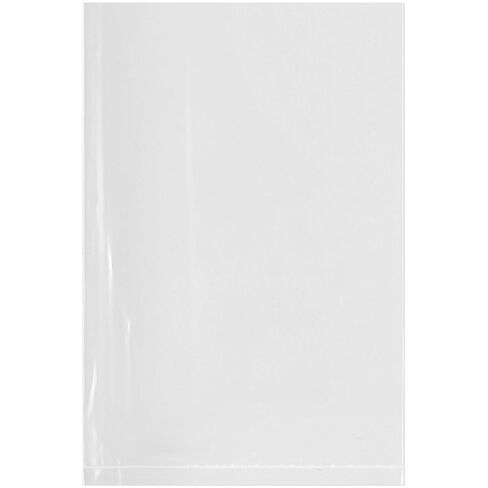 Plymor Flat Open Clear Plastic Poly Bags, 4 Mil, 4" x 6" (Pack of 100) in Kuwait