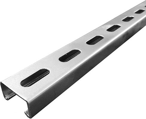 Metal Strut Channel with Slotted Back 300mm/11.81" 304 Stainless Steel U Channel 1 Pcs Framing Steel Channel - Efficient Support Solution (Thickness 1.5mm, Size 41x21mm) in Kuwait