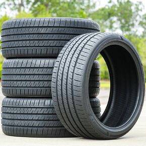 مجموعة من 4 (أربعة) إطارات Landspider Citytraxx H/P لسيارات الركاب عالية الأداء لجميع المواسم - 205/40R17 205/40ZR17 205/40/17 205/40-17 نطاق تحميل 84 وات XL 4 طبقات BSW جدار جانبي أسود UTQG 420AA in Kuwait