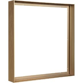 إطار عميق مقاس 1.5 بوصة للوحات القماشية مقاس 18 × 24، إطار معدني عائم DIY للفنانين ومصممي الأعمال الفنية لصور المناظر الطبيعية، ديكور جدار المكتب المنزلي الحديث (أخضر) in Kuwait