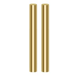 21 Pieces ‎1/16" x 3.94" Brass Rods, Sutemribor Brass Solid Round Rod Lathe Bar Stock for Craft Making, Handle Pin, 1/16" in Diameter, 3.94" in Length in Kuwait