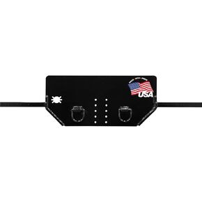 Buyers Products 1809030B Hitch Plate for Pintle Mount, Ford F350, F450, F550, 1999+, 1/2" X 15.5", Side Channel Position, 20,000 MGTW, Pintle Hook Hitch Plate, Ford Truck Towing Accessories in Kuwait