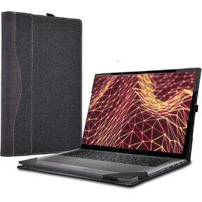 Laptop Sleeve for Hp 14" Probook 440 G10 G9 G8 2023/Probook 445 G10 G9 G8 Dell Latitude 7430 14" inch Two Piece Detachable Case (14" inch, Wine red) in Kuwait