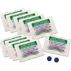 Toilet Leak Detecting Tablets - Dye Tablets for Bathroom Leaks - Detect Silent Leaks in Kuwait