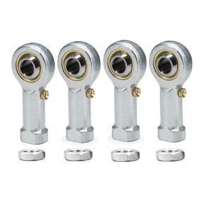 Befenybay 4pcs PHSB4 Rod End Bearings 1/4-inch Bore Pre-Lubricated Bearings 1/4-28 Female Thread Right Hand with Jam Nuts in Kuwait