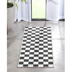 سجادة أبولو ذات حياكة مسطحة ومربعات حديثة منسوجة جيدًا باللون الأزرق مقاس 5 × 7 بوصات in Kuwait