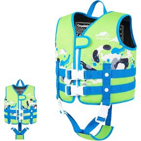 Gogokids Kids Swim Vest Toddler Float Jackets - Child Pool Vest Floaties for Boys Girls Learn to Swim in Kuwait