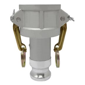 Gloxco Aluminum Type DA Cam and Groove Hose Fitting, Reducer, 2" Female Camlock x 3" Male Camlock (CAM-2030-DA-AL) in Kuwait