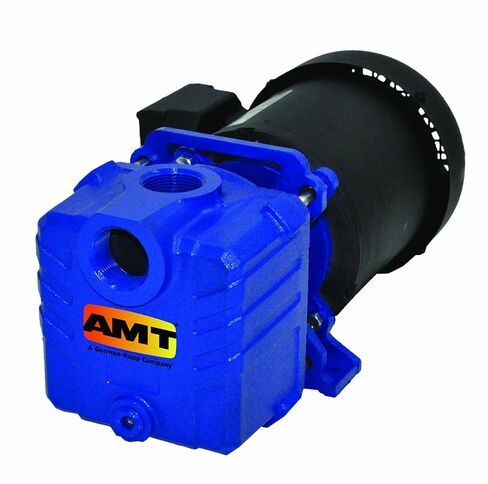 AMT Pump 2853-95 Self-Priming Centrifugal Pump, Cast Iron, 3/4 HP, 1 Phase, 115/230 V, Curve C, 1-1/4" NPT Female Suction & Discharge Ports in Kuwait