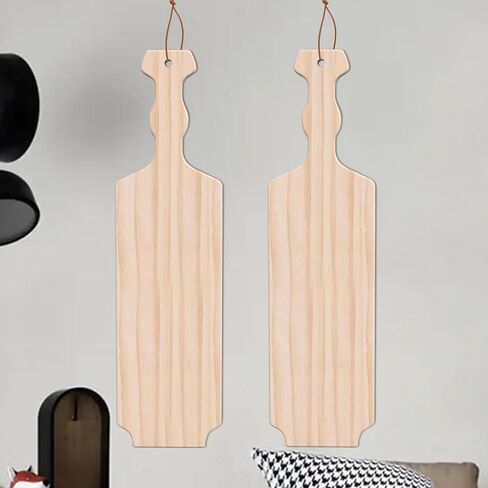 Sorority Paddle 15 Inch, Unfinished Solid Pine Wooden Paddle, Greek Fraternity Paddle for Drawing,Crafts & Home Decorating in Kuwait