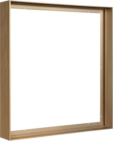 إطار عميق مقاس 1.5 بوصة للوحات القماشية مقاس 18 × 24، إطار معدني عائم DIY للفنانين ومصممي الأعمال الفنية لصور المناظر الطبيعية، ديكور جدار المكتب المنزلي الحديث (أخضر) in Kuwait