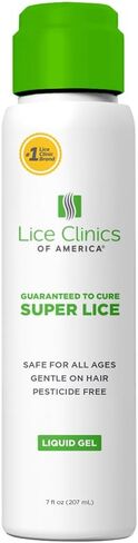 Lice Treatment Kit Refill Bottle (7 oz) by Lice Clinics - Safe, Non-Toxic, and Pesticide-Free… in Kuwait