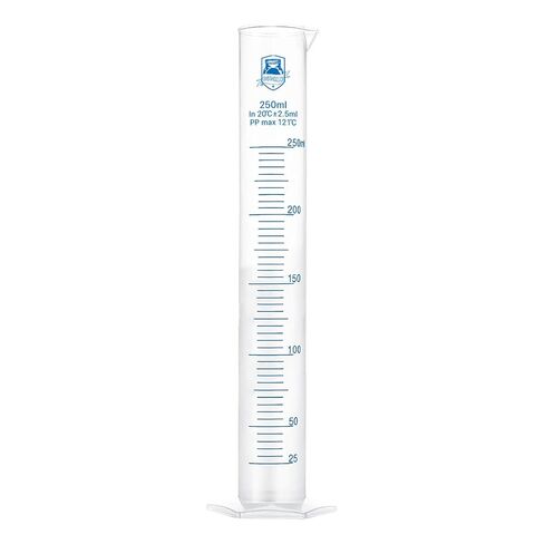 Fermentaholics Hydrometer Test Jar & Measuring Cylinder - Test Homebrewed Beer, Wine, Mead, Cider, & Fermented Beverages – Easy to Use & Read - 250 ML - Heat Resistant Up to 121° Celsius in Kuwait