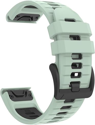 سوار ساعة 22 ملم لـ garmin fenix 7 fenix 6 pro Solar fenix 5 سريع الإصدار ثنائي اللون من السيليكون بديل لسوار garmin غريزة 2 الشمسية Forerunner 965 955 945 epix 2 pro in Kuwait