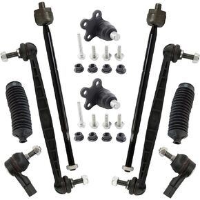 TRQ Front Steering & Suspension Kit Compatible with 2012-2018 Chevrolet Sonic