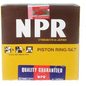 NPR Piston Ring 82mm Oversize +0.50mm for KUBOTA D1302 / V1702 / L1801