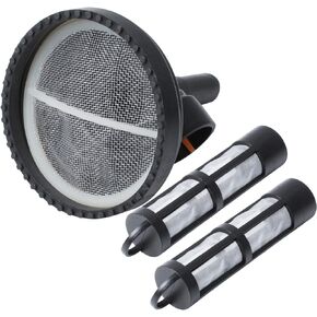 Fuel Tank Sending Unit Filter Screen Strainer and Filter Compatible with Ford 6.0L 7.3L PowerStroke Diesel Engine E5TZ-9J306-BA 4C4A-9365-BA 904-419