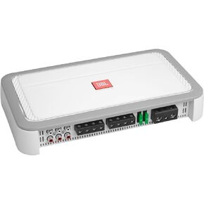 JBL MA600 - High performance Mono Subwoofer Marine Amplifier, 350 watts RMS x 1 at 4 ohms (600 watts RMS x 1 at 2 ohms), Max Power 1200 watts, Class D amp technology