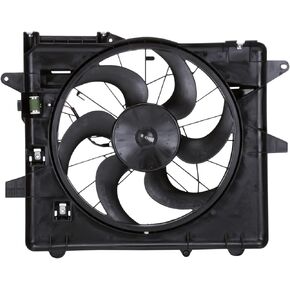 TYC 621070 Cooling Fan Assembly Compatible with 2005-2014 Ford Mustang , Black
