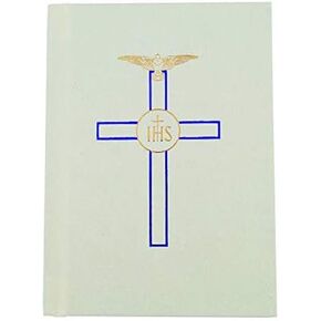 Blessed Trinity Missal | Children's Mass Missal and Prayer Book | Excellent Gift for First Communion | Beautiful Italian Design | White Leatherette Cover