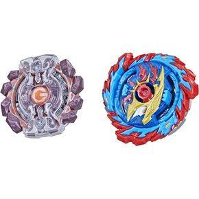 Beyblade Burst Surge Speedstorm Mirage Helios H6 and Gaianon G6 Spinning Top Dual Pack - 2 Battling Game Top Toy for Kids Ages 8 and Up in Kuwait