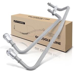 A-Premium Automatic Transmission Oil Cooler Line Hose Assembly Compatible with Jeep Wrangler 2012-2019 Wrangler JK 2018-2018 2.0L 3.6L