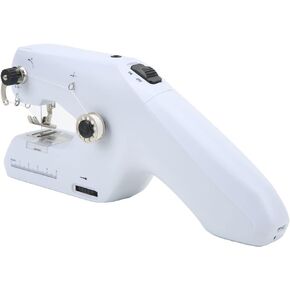 Hand Held Sewing Device, Hand Held Sewing Machine, Hand Held Sewing Machine For Canvas Electric Dual Line Handheld Sewing Machine Portable Hand Sewing Machine with 24 Pcs