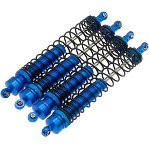 Shock Absorber for LOSI 1/8 LMT SOLID AXLE 4WD Parts MONSTER TRUCK LOS04022 Rc Crawler Car Full Metal Upgrade(Blue)