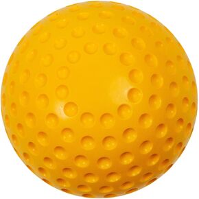 Champion Sports Pitching Machine Softball, 12-Inch, Yellow