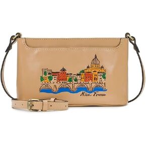 Patricia Nash Leather Aimee Crossbody Satchel