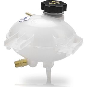 68289857AA Front Engine Coolant Reservoir Radiator Expansion Tank with Cap for 2016-2018 Fiat 500X 2017-2022 Jeep Compass 2015-2018 Jeep Renegade Replaces# 68303699AA, 68327756AA, CH3014170