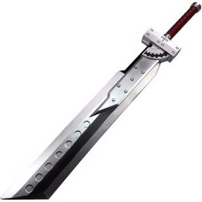 damdos Halloween Prop Cosplay Swords for Fantasy 7 Zack Fair Sword, Cloud's Fusion Swods Strife Buster 6th Fusion Sword Break Sword Remake Birthdays Gifts