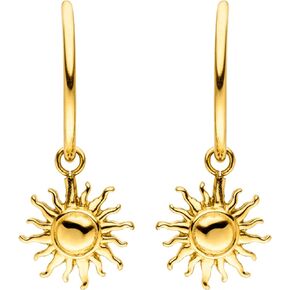 PURELEI® Sun Earrings – Stainless steel jewelry – Water-resistant earrings for women – 0,92 inch diameter – Fashion jewelry for your individual look