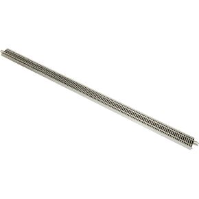 Bachmann Trains - Snap-Fit E-Z TRACK 36" STRAIGHT TRACK - BULK (25 pcs) - NICKEL SILVER Rail With Gray Roadbed - HO Scale