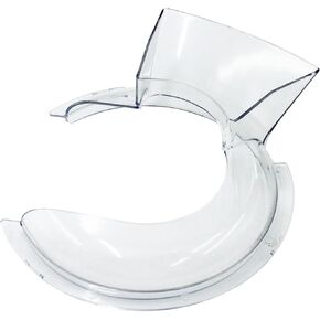 درع صب مكون من قطعة واحدة لمساعد المطبخ 4.5 أوعية من الفولاذ المقاوم للصدأ بسعة 5 لتر وواقي من الرذاذ لمساعد المطبخ 4.5 5 لتر لمساعدات المطبخ وخلاطات حامل ووعاء الرفع وواقي من الرذاذ من كيتشن إيد in Kuwait