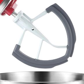 Flex Edge Beater for KitchenAid Mixer 6 Quart Bowl-Lift Stand Mixer with Silicone Edges For 6 QT Bowl-Lift Stand Mixer Accessories and Attachments