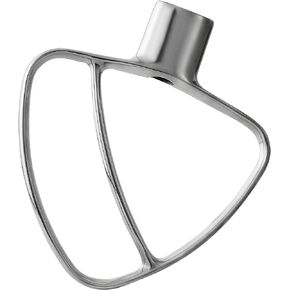 Mixer Paddle Attachments Compatible with KitchenAid, Stainless Steel Flat Beater for 4.5-5 Quart Tilt-Head Stand Mixer, Pastry Beater Replacement No Coating Chip off