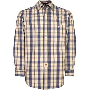 BOCOMAL FR Shirts Plaid 4.5oz Lightweight for Summer Flame Resistant Men's Fire Retardant Shirt-CAT1 in Kuwait