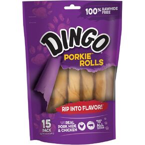 Dingo Porkie Mini Bones, 7-Count (22507)