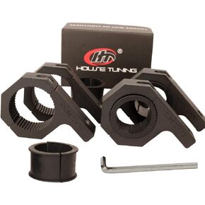 Bar Clamps 2.375 inch,2 3/8 inch Roll Bar Clamp Bracket,Led Light Mount Clamp,Roll Bar Mounting Brackets,Tube Light Mount for Light Bar (2.375" Clamp - Pack 4)