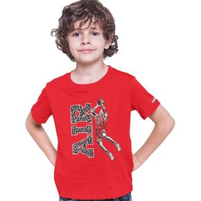 SNELOS Youth Kids Shirt to Match Jordans Air Jump Match Sneaker Tee for Boys Girls