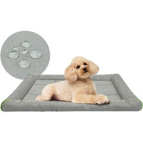 Miguel Outdoor Waterproof Dog Bed for Metal Dog Crates Water-Resistant Oxford All Weather Pet Mat Durable Easy Wipe Clean Travel Indoor Outdoor Puppy Cat Bed(5