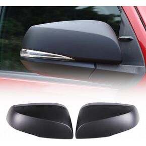 CHEAYAR Door Rear View Mirror Cover Cap Compatible with Toyota Tacoma 2015-2022, Exterior Side Cover, ABS Molding Trim 2pcs (Matt black)